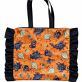 Witchy Tea Ruffle Bag – ručně šitá taška s volány