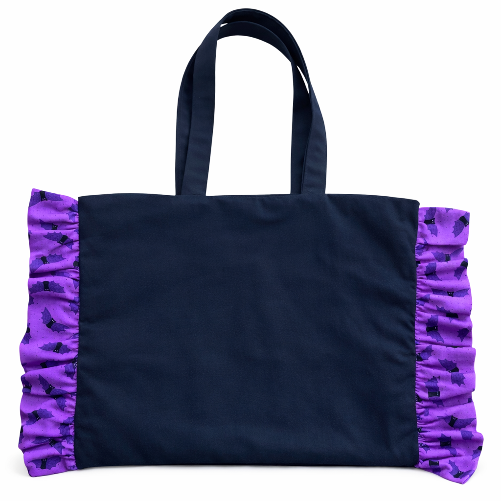 Bat Ruffle Bag – ručně šitá taška s volány