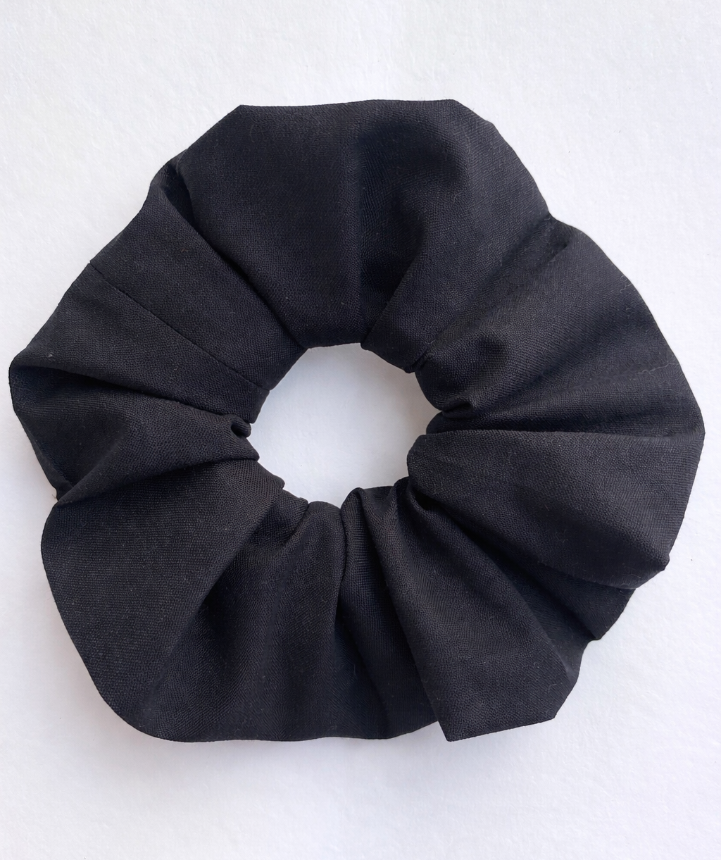 Classic Black Scrunchie
