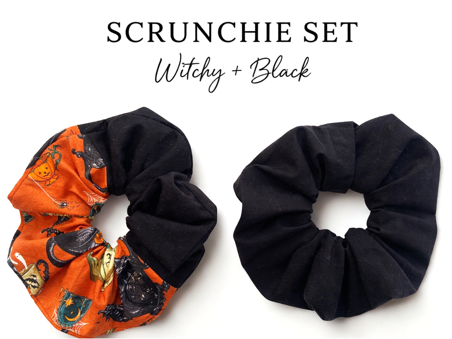 Halloween Night Scrunchie