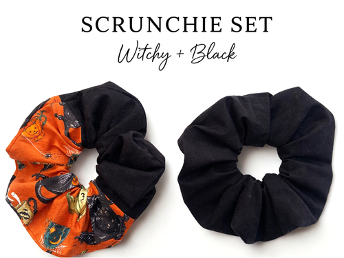 Halloween Night Scrunchie