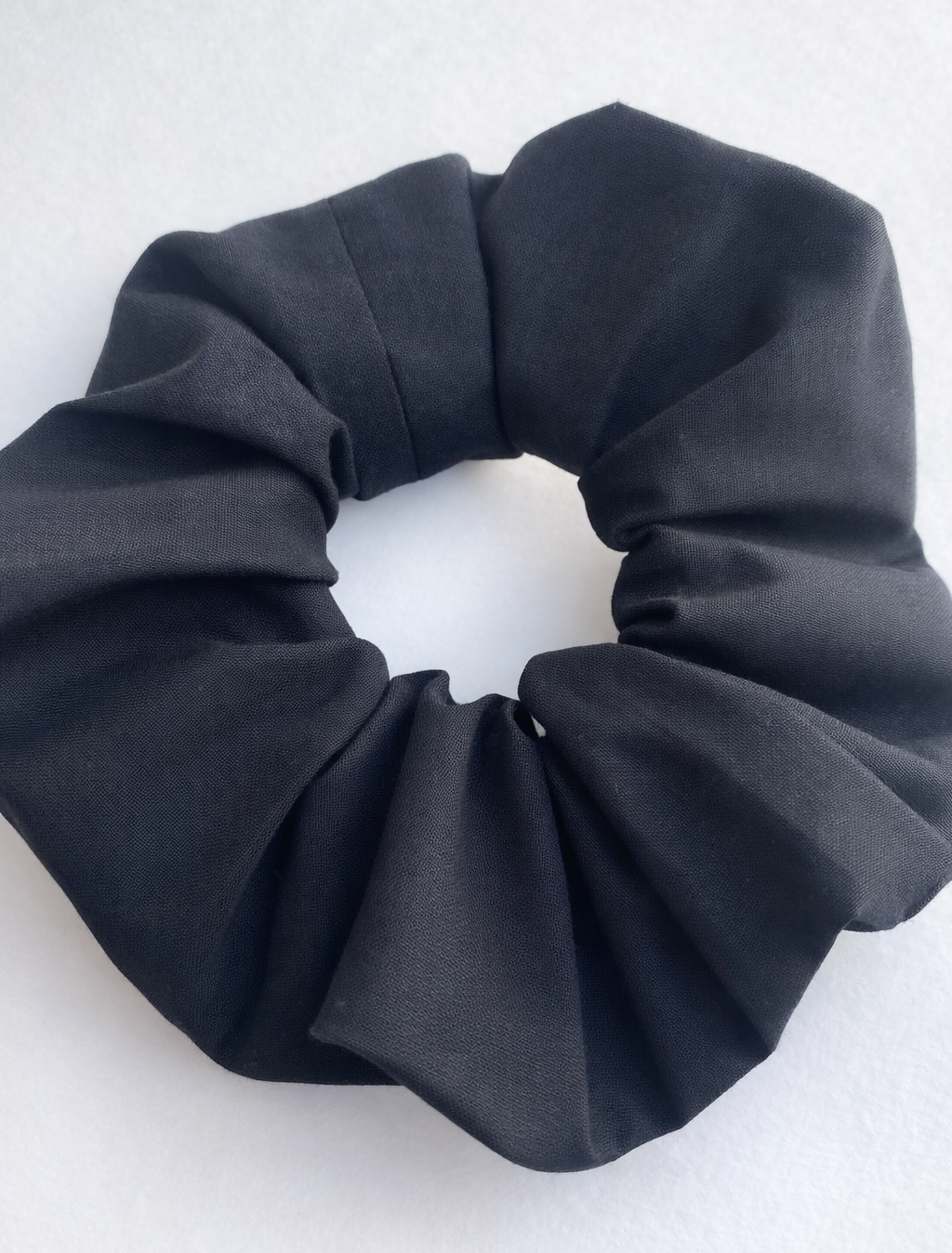 Classic Black Scrunchie