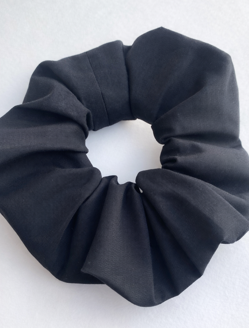 Classic Black Scrunchie