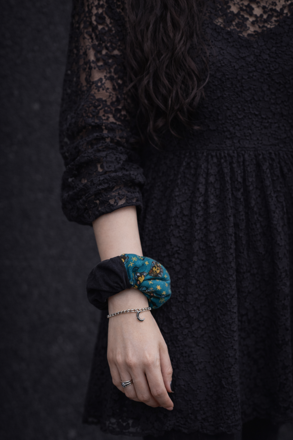 Mystic Bat Scrunchie