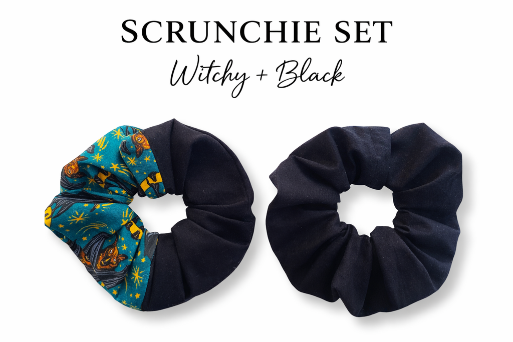 Mystic Bat Scrunchie