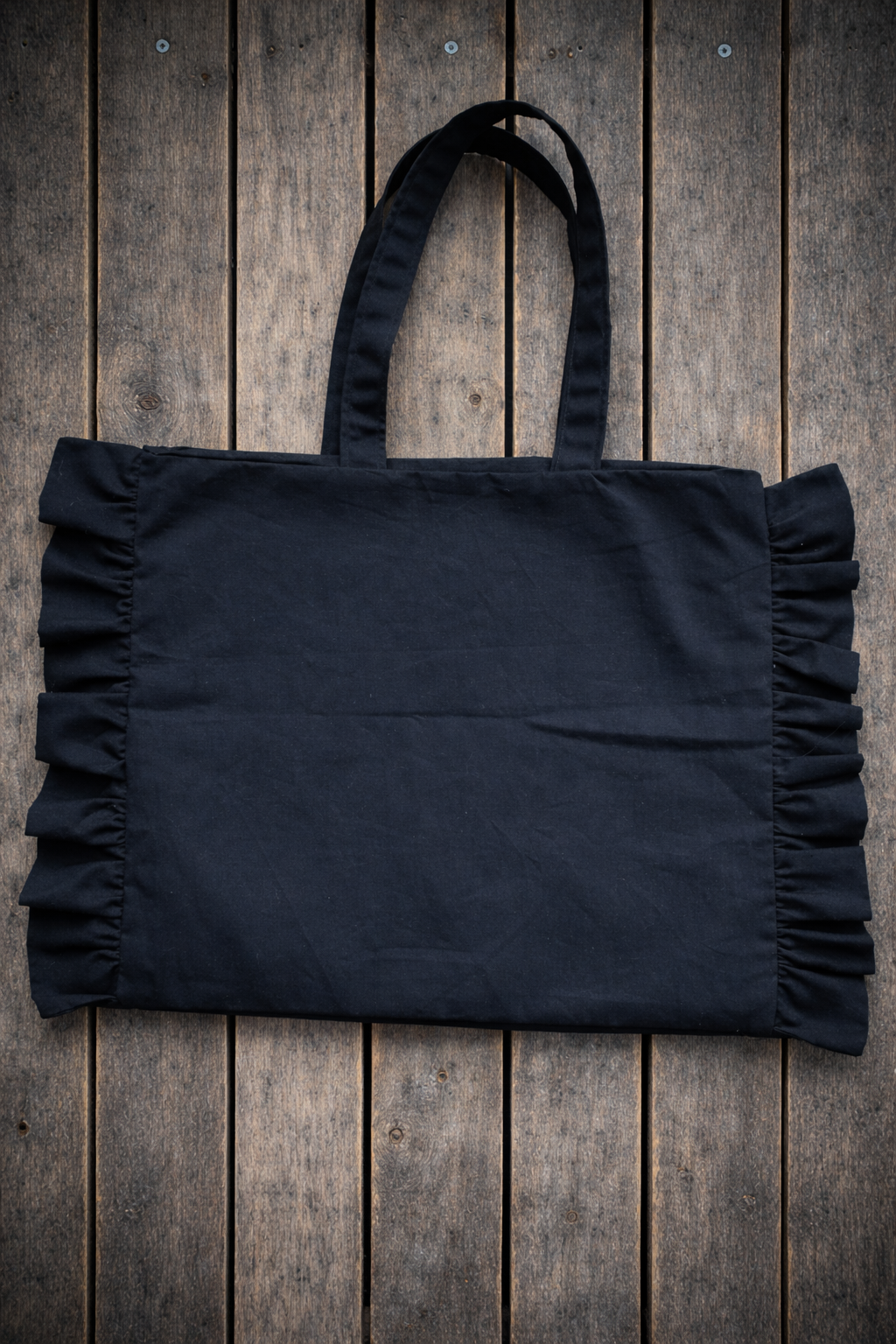 Witchy Tea Ruffle Bag – ručně šitá taška s volány